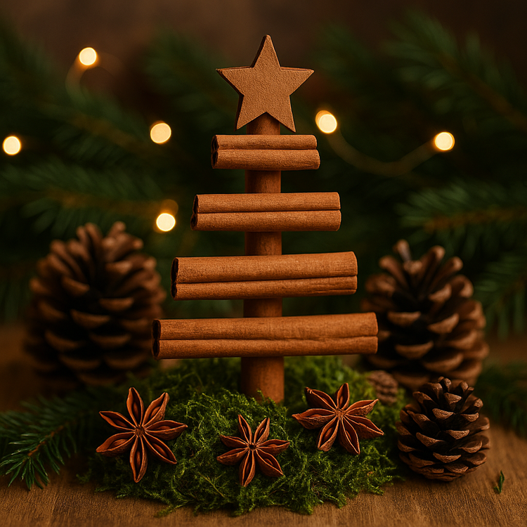 Weihnachtsschmuck, 12/16 cm Juteseil Weihnachtsbaum