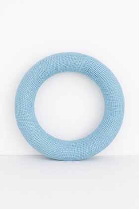 Jute wreath green ca. 25 cm DIY