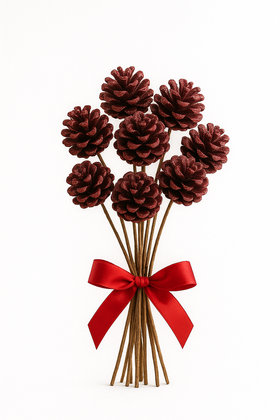 Cone on stick 52 cm, 10 pcs/pkg