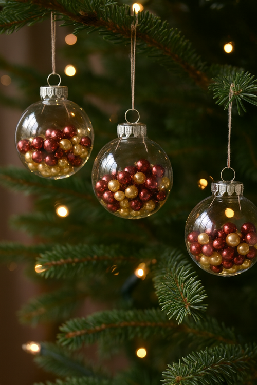 Perełki i koraliki dekoracyjne 50 g – brąz, złoto, krem | 250 szt | Florystyczne, matowe i błyszczące