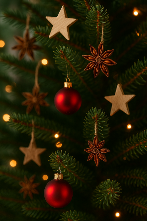 Decorative anise, 12 stars