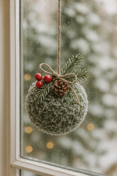 Moss ball,12- 5 cm, 4 pcs/pkg