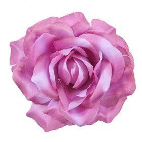 Köpfchen der Rose 3ST 11 cm violett