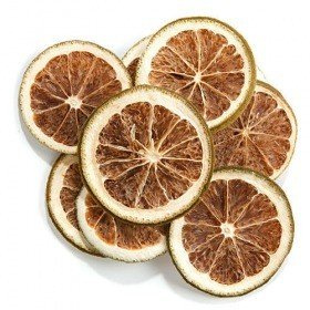 Slices of green oranges, 12 pcs.
