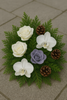 Wreath 35-40 cm purpkle