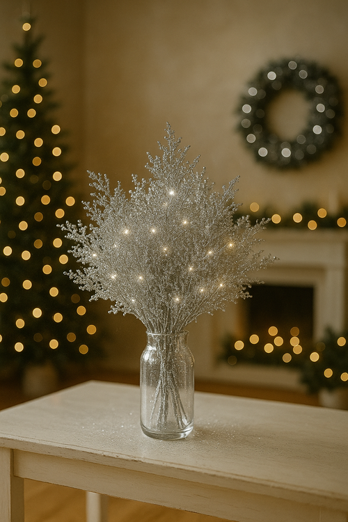 Künstliche Rosen entwickelt weiß weiß 3 Stück / Pack