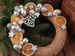 Weihnachtskranz duftende Orangen 25 cm