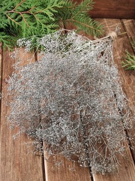 Christmas Bouquet silver, ca. 30 cm