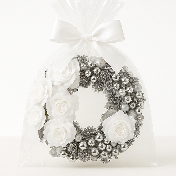 Christmas wreath Reed for Christmas about 40 cm