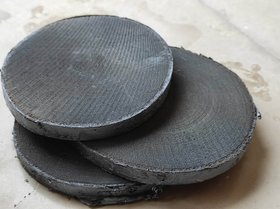 Holzscheibe zur Dekoration, Birke 4-6 cm dick. 1-2 cm 4er Packung