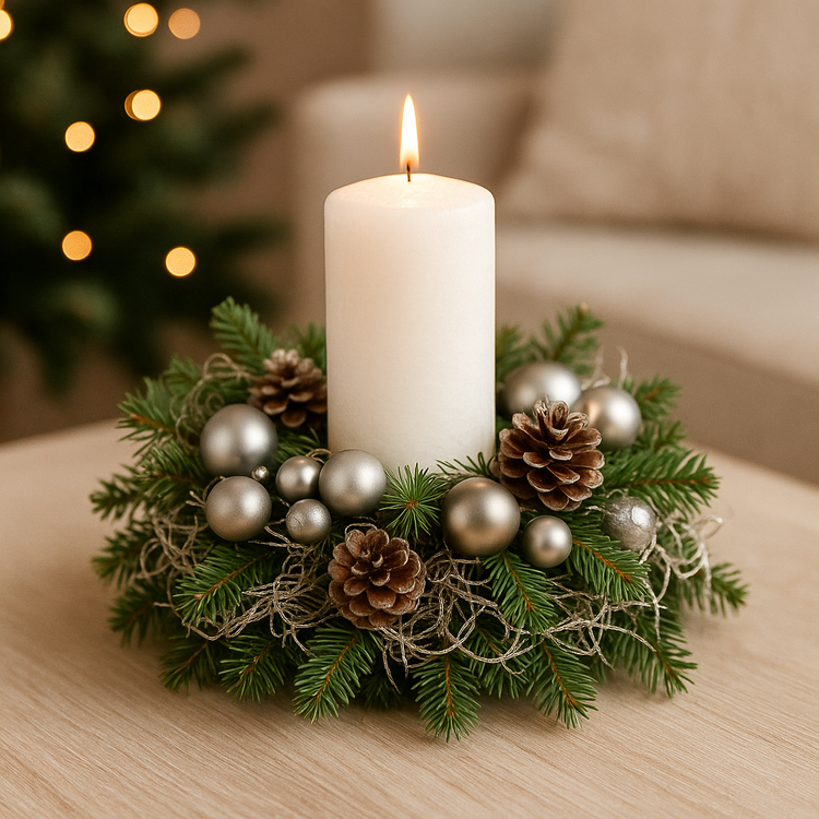 Curly Moos, 30 g, silbern