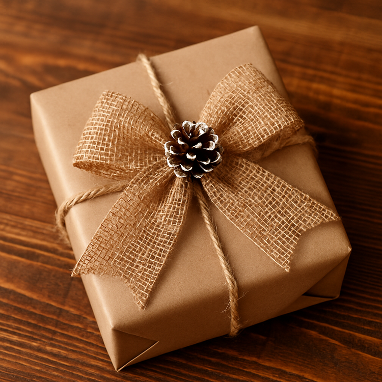 Jute ribbon,  18/15 cm 3 pcs / pack