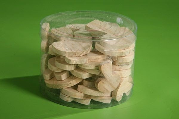 Wooden mushrooms 12 pcs/pkg