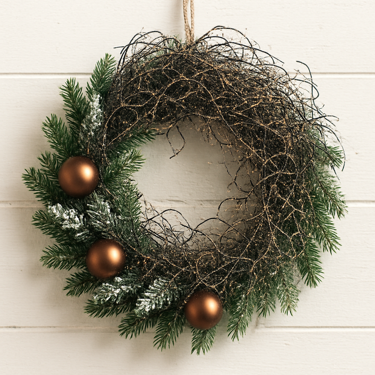 Glaskugeln am Draht, 20 mm, rosa-weiß, glanzlos/glänzend, Bündel von 18 Stücken