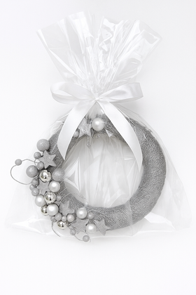 Weihnachtskranz Schneekönigin 25-30 cm