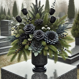 Wreath 35-40 cm purpkle