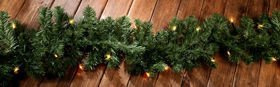 Garland of conifer needles 150cm