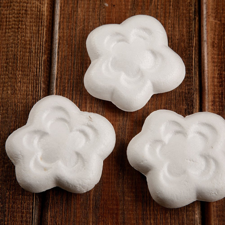 Styrofoam ball gingerbread 6 cm 6pcs / pack