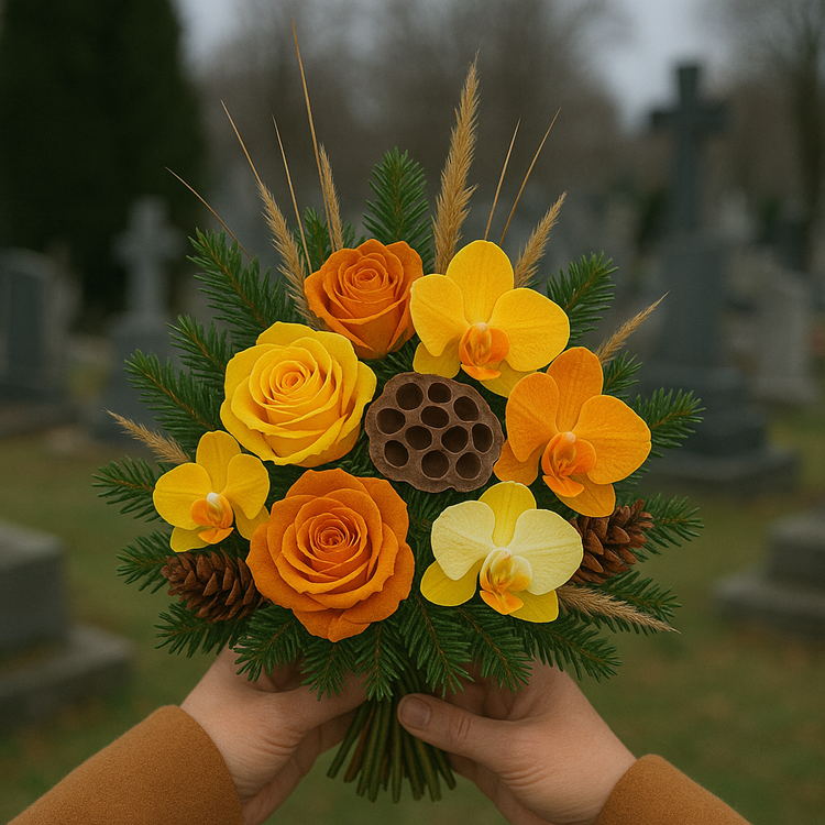 Wreath 35-40 cm purpkle