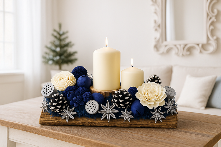 Hanger of bark, 16 cm