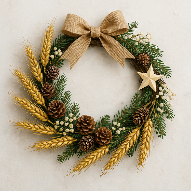 Gold ears ca. 10 cm 12 pcs/pkg