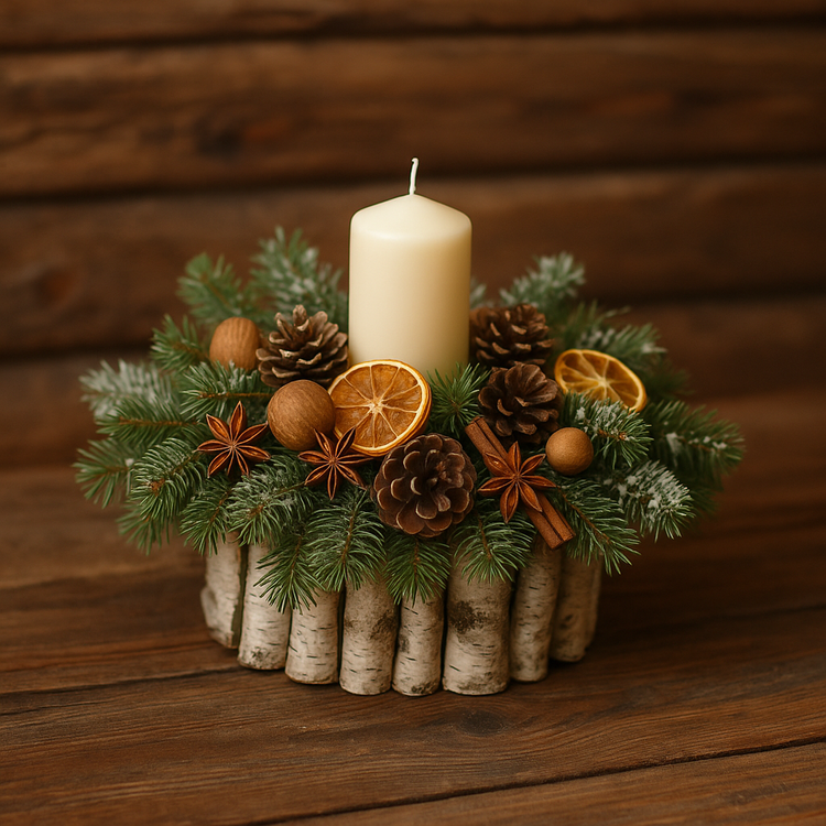 Decorative anise, 12 stars