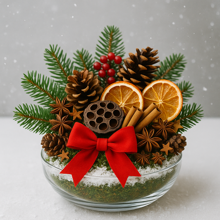 Wooden leaves, 12 pcs/pkg