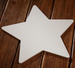 Wooden bleaches star 1,5/26 cm