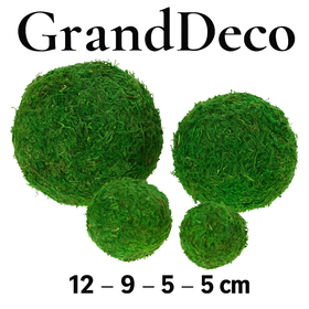 Moss ball,12- 5 cm, 4 pcs/pkg