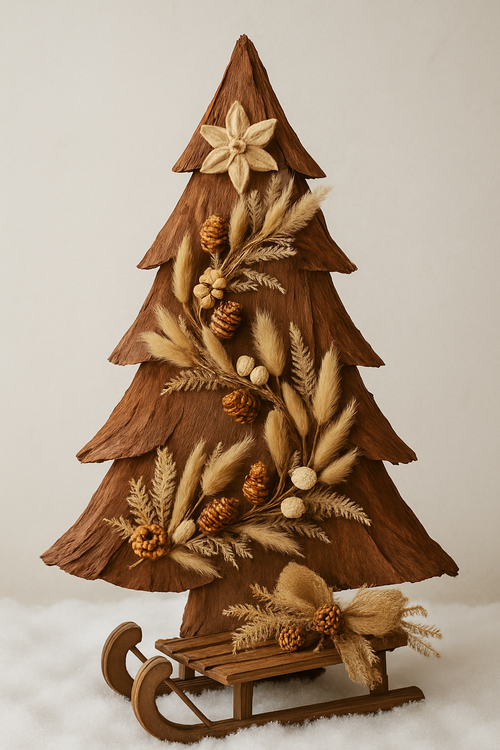 Palmbaumrinde 250 g, braun, 11 Scheibe PROMOTION