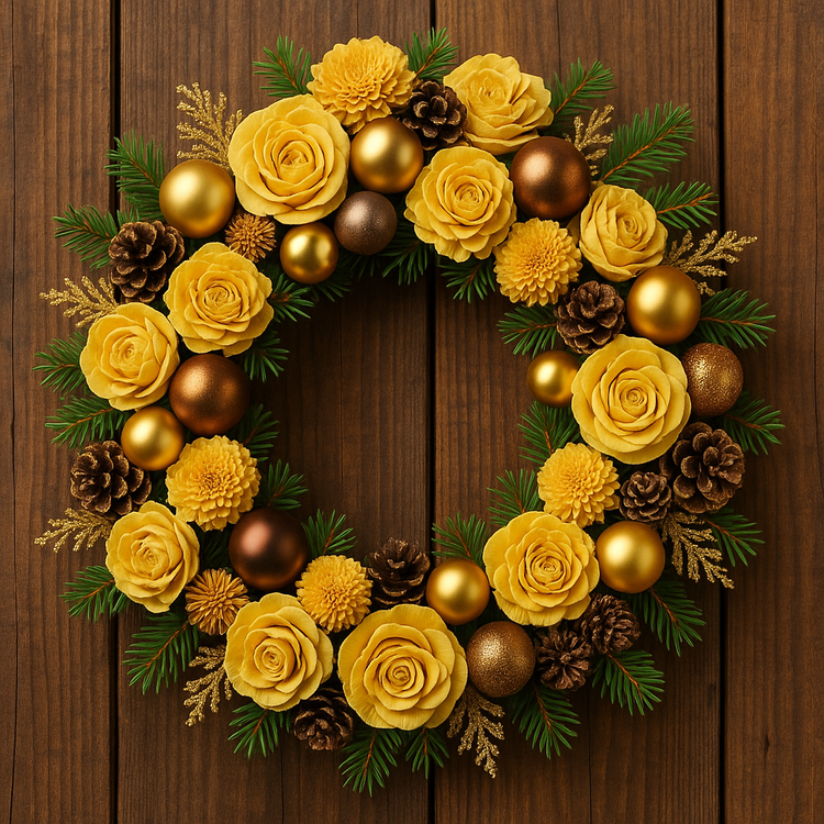 Dried flowers  SOLA, 2-3 cm, 60 pcs/pkg sonny