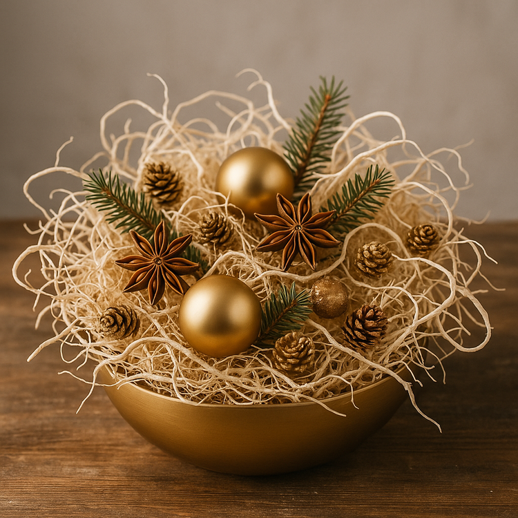 Curly Moos, 30 g, gebleicht