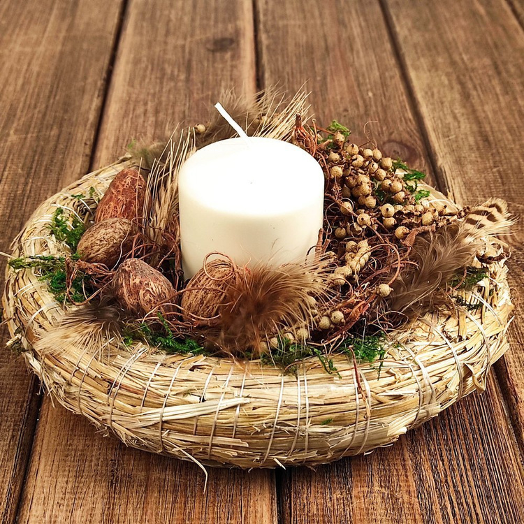 Osterdekoration - DIY Nestbausatz 
