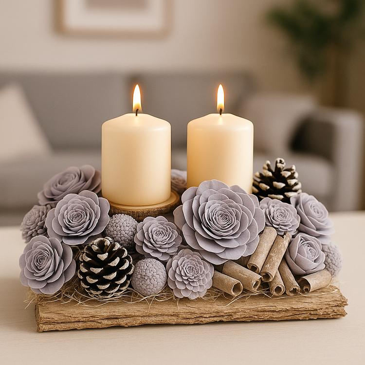 Hanger of bark, 16 cm