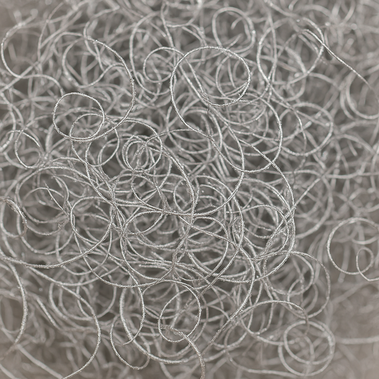 Curly Moos, 30 g, silbern