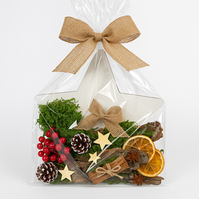 Wooden bleaches star 1,5/26 cm