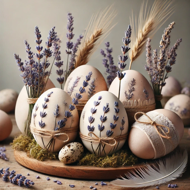 Dried lavender twigs bouquet 25 cm