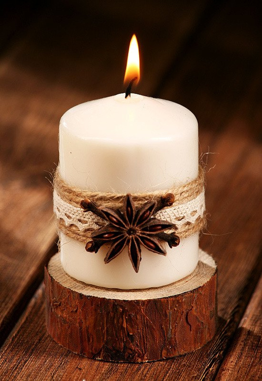 Weihnachtskerze,