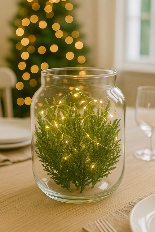 Prepared fork, green, 20 cm beam