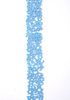 Felt, blue garland, 6  cm / 180 cm