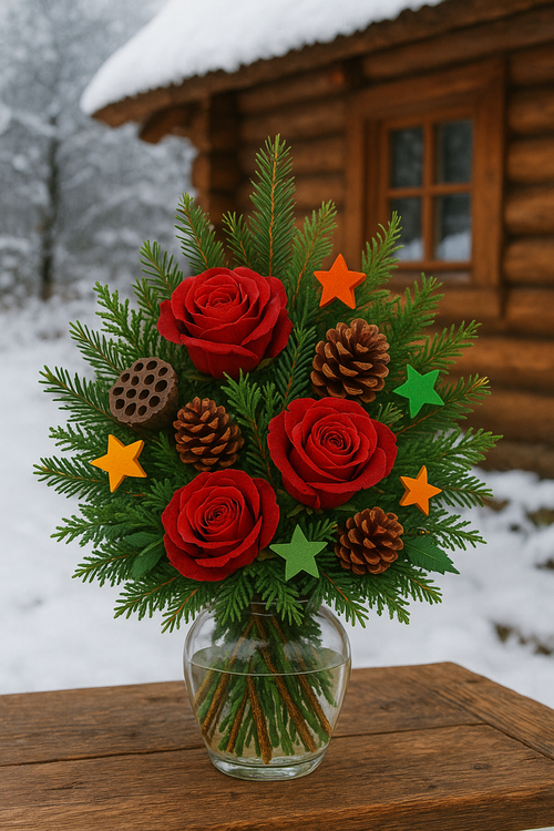 Lotos gefärbt Durchmesser 6-8 cm 6 Stck schwarz