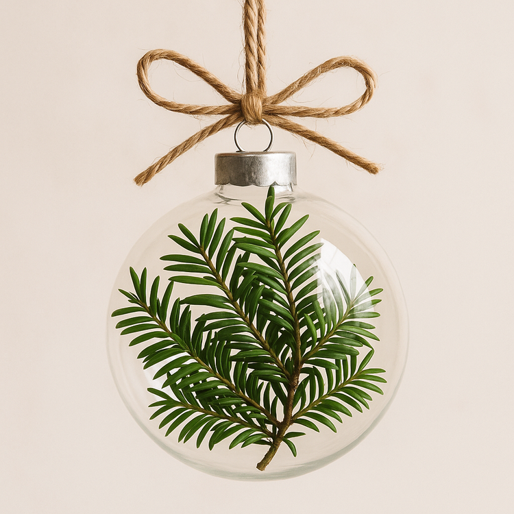 Natural yew,  bunch of 3 twigs, ca. 30 cm