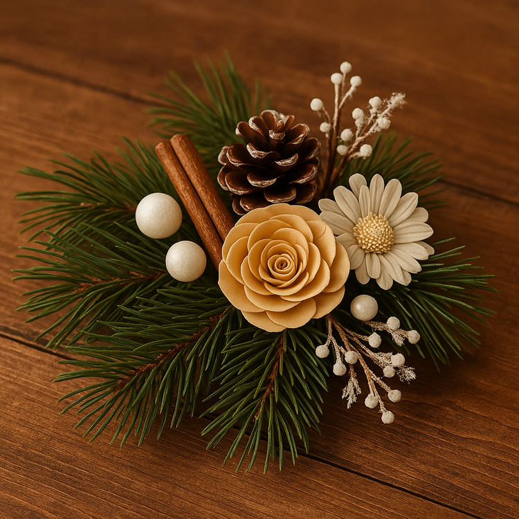 Naturkiefern. Bündel aus 3 Zweigen, ca. 30 cm