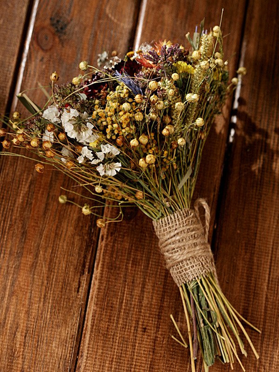 Bukiet suszone trawy polne-produkt naturalny ok 30 cm