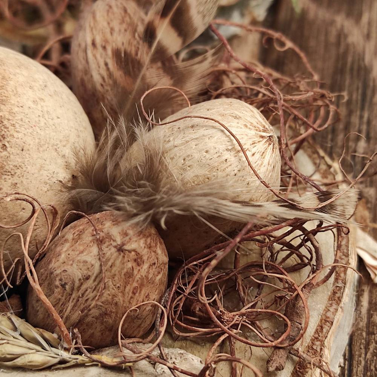 Naturalny stroik na Wielkanoc 2026 rękodzieło