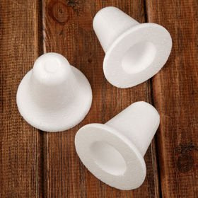 Styrofoam ball 8 cm with holder
