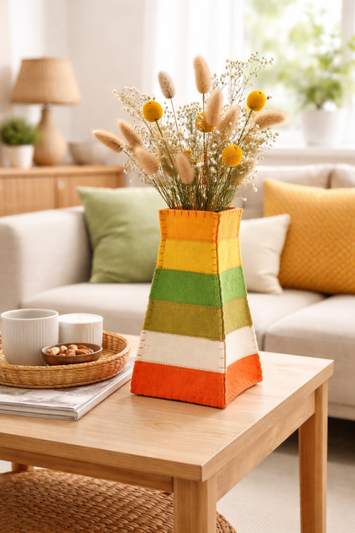 Filzblumentopfabdeckung 25 cm