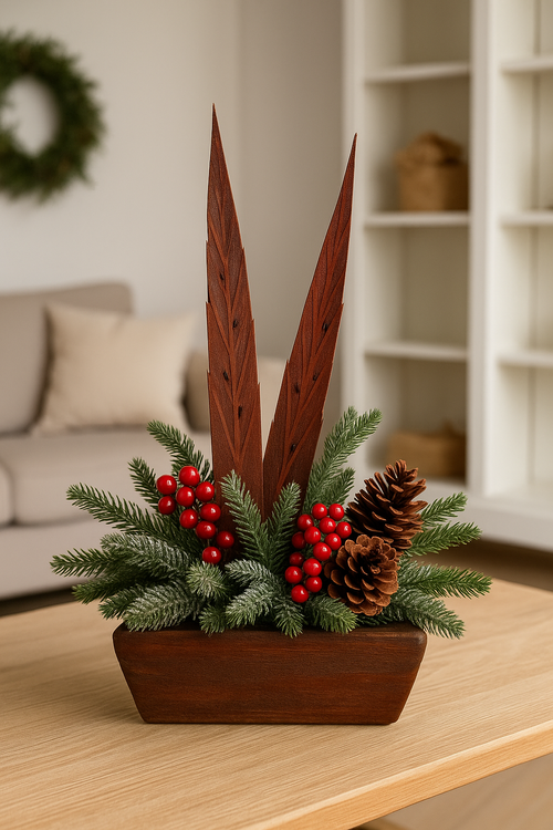 Rambuttam brązowy – komplet 2 sztuki (35 cm)