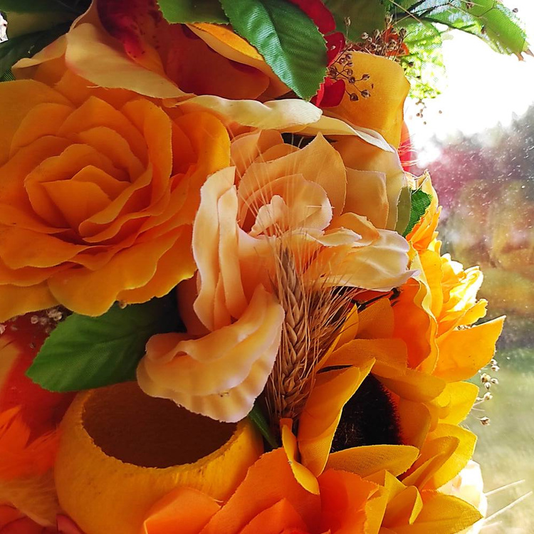 Strauß getrockneter Pflanzen 40-50 cm 