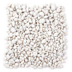 Colourful pebbles 200 g - white